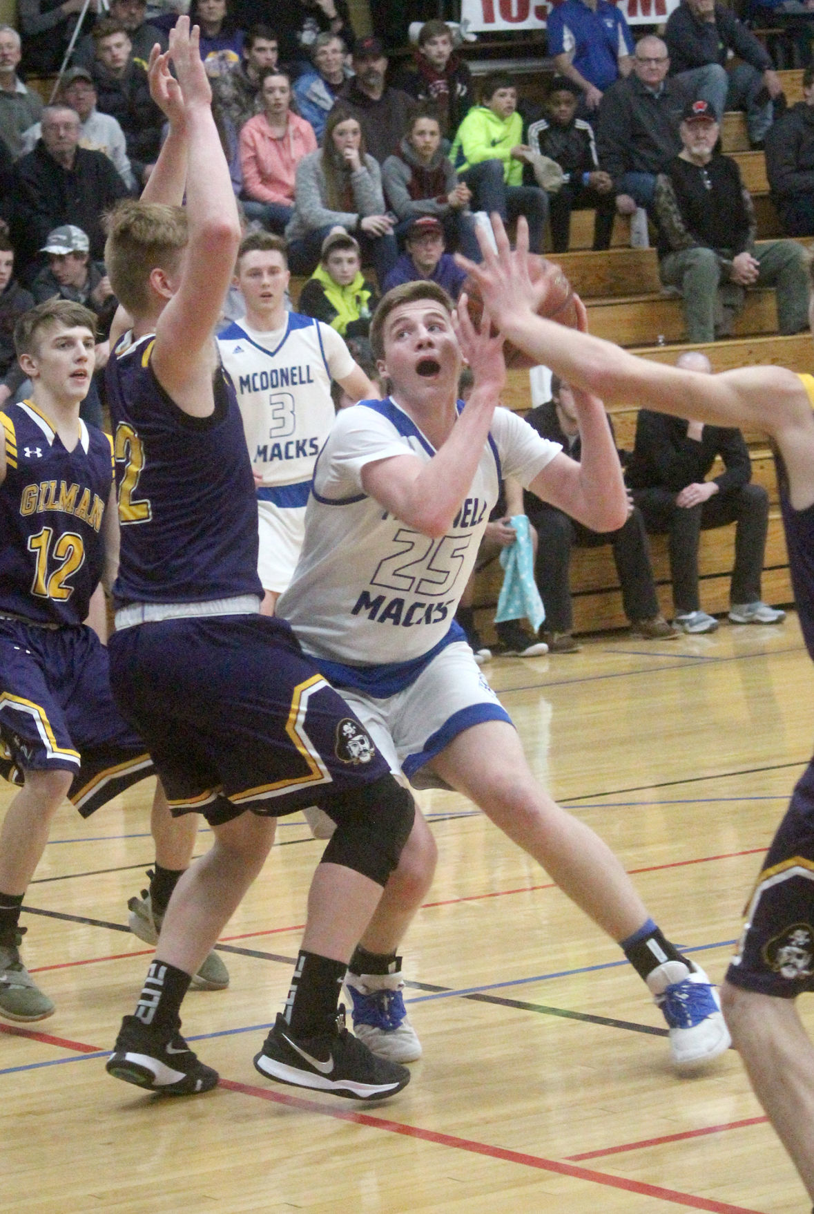Gilman at McDonell boys basketball 3-1-19